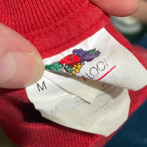 Coca-Cola red cropped shirt, size M - Picture 3 of 3